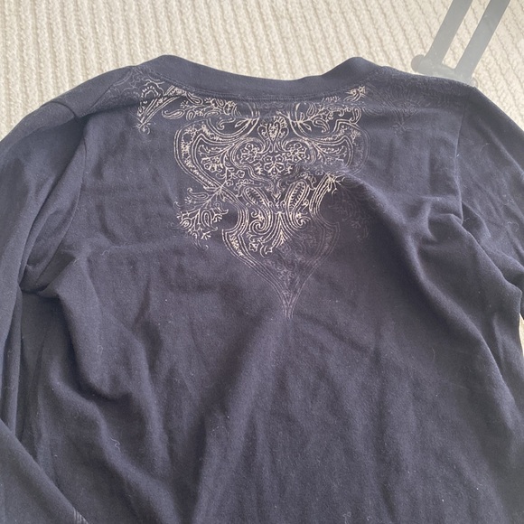 Etro long sleeve black top - Picture 4 of 4